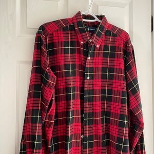 Mens light flannel Ralph Lauren shirt